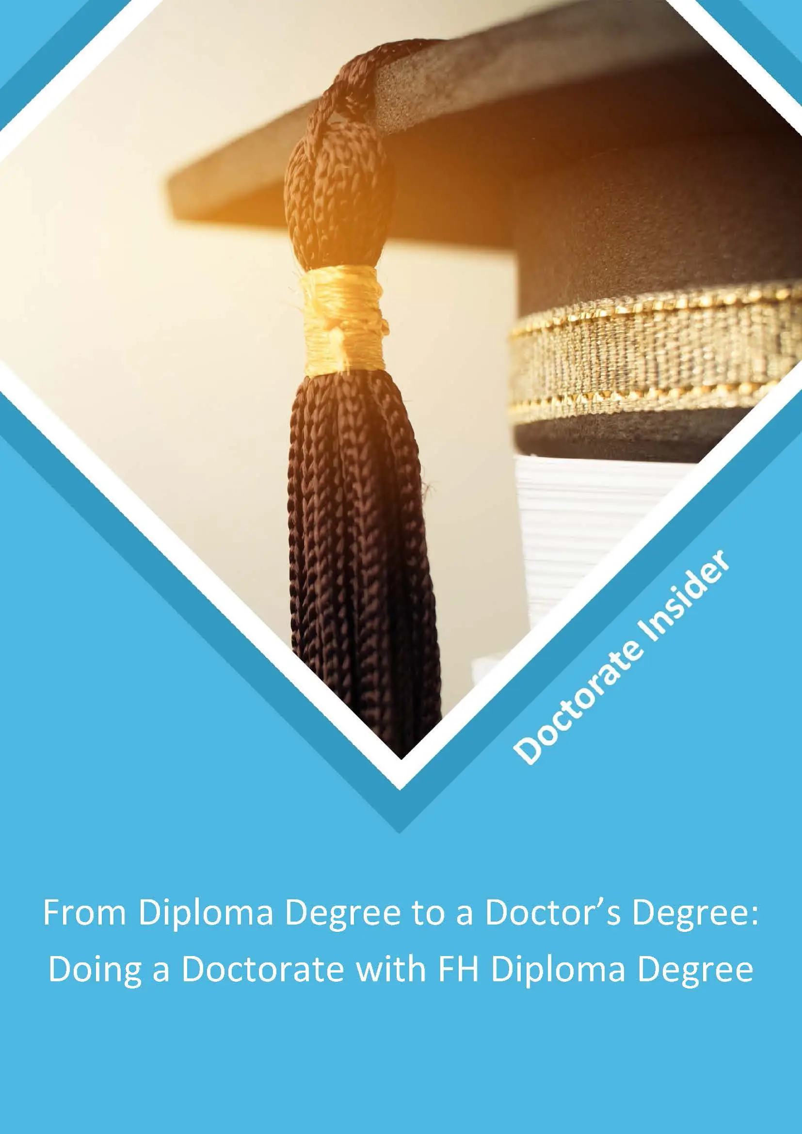 Doctorate Insider Guide From Diploma Degree to a Doctors Degree